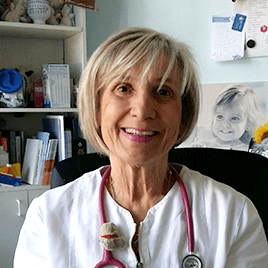 prim. mr. sc.  Giovana Armano dr. med. - Opća pedijatrija - Specijalistica pedijatrije s dugogodišnjim iskustvom u preventivnoj i socijalnoj pedijatriji. Dostupna za online savjetovanje. | LittleDot