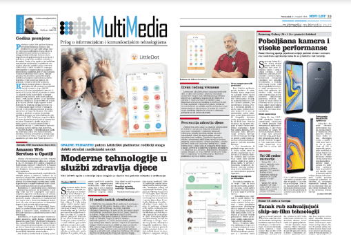 Multi Media: Moderne tehnologije u službi zdravlja djece Multi Media objava o LittleDot-u - pdf izdanje