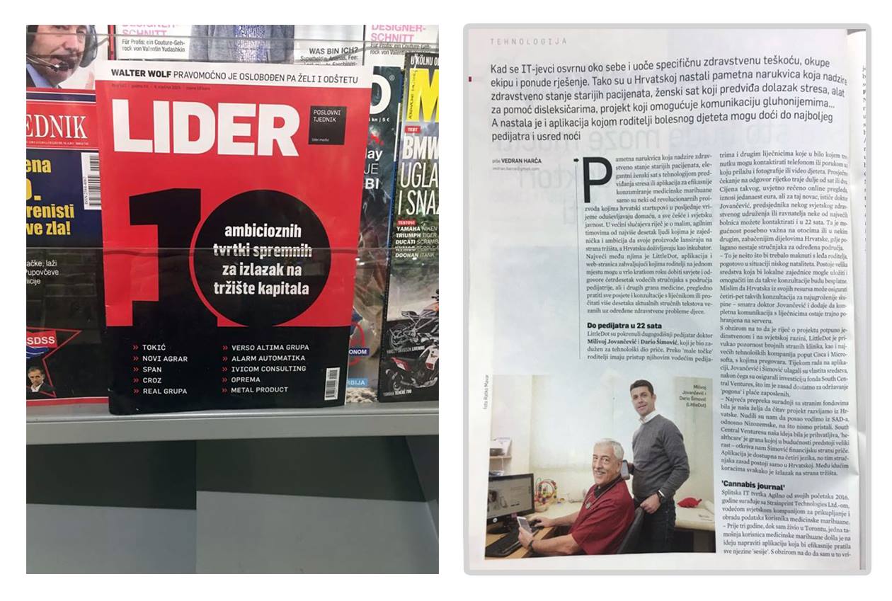 Lider - LittleDot članak - tiskano izdanje - Do pedijatra u 22 sata