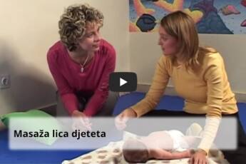 Masaža lica djeteta
