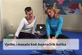Vježbe i masaža kod dojenačkih grčeva (kolika)